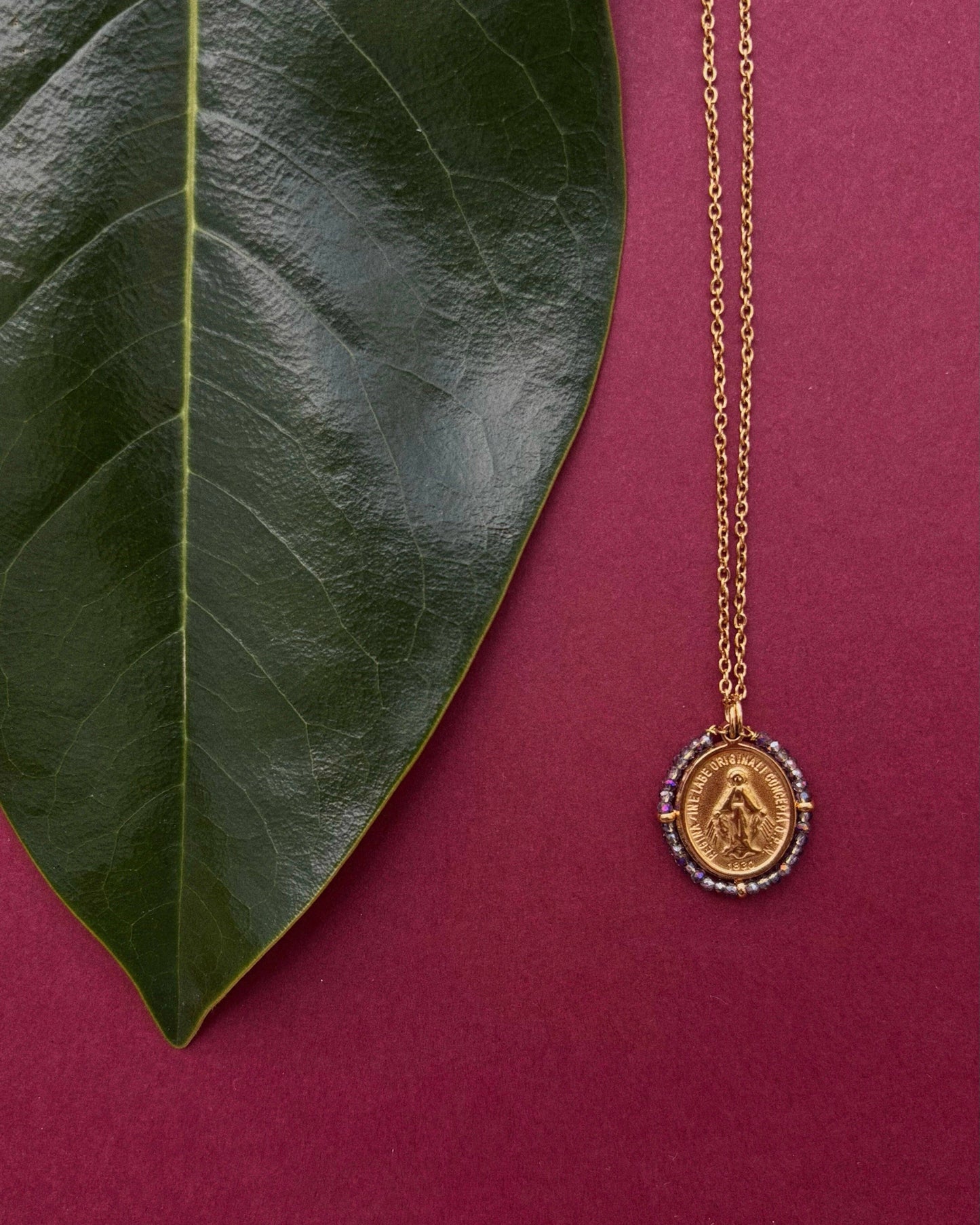 Santa Maria — Necklace Shiny Purple
