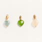 Coeur Jade — Heart-shaped dangle charm in Jade
