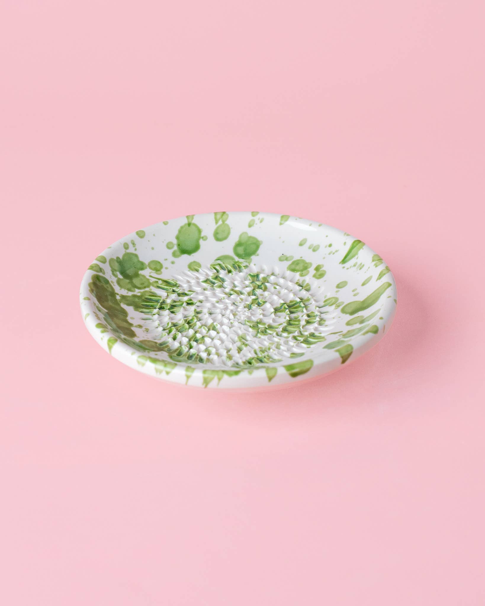 Small Ceramic Garlic Grater Plate — Musgo