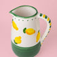 Ceramic Pitcher 21 cm — Limone