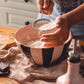 Ceramic Serving Bowl 1.5 L — Chocolate