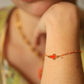 Bracelet Cruz Castelo — Orange