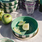 Large Ceramic Garlic Grater Plate — Jade