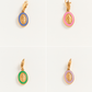Madonne Enamelled — Charms 4 colors