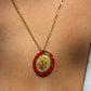 Santa Maria Precious — Necklace Spicy Red