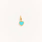 Coeur Dragée 4 colors — Set of Heart-Shaped Charms