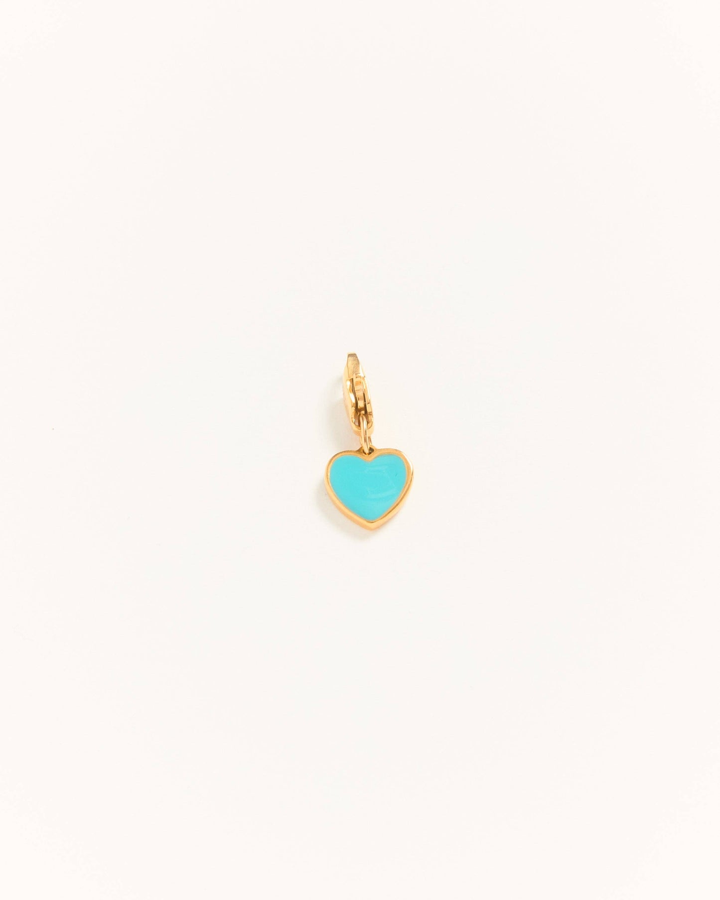 Coeur Dragée 4 colors — Set of Heart-Shaped Charms
