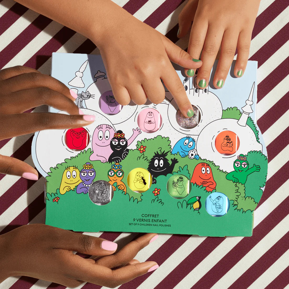 Coffret Barbapapa® Family — Vernis Enfants & Famille
