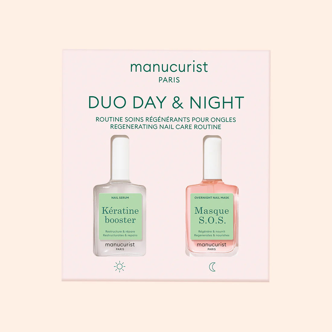 Duo Day & Night — Kératine Booster + Masque S.O.S.