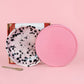 Ceramic Garlic Grater Set with Lid & Spoon