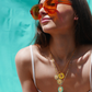 Santa Maria — Necklace Aqua