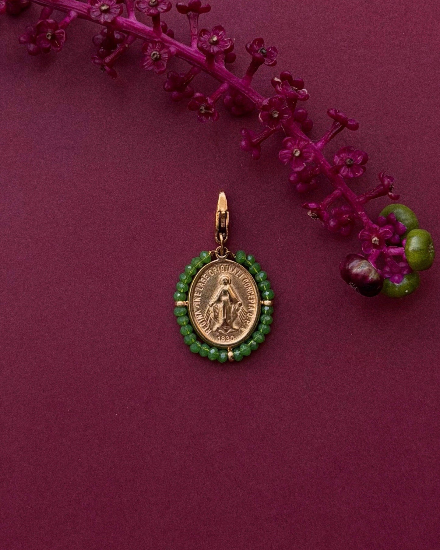 Santa Maria — Charm Emerald