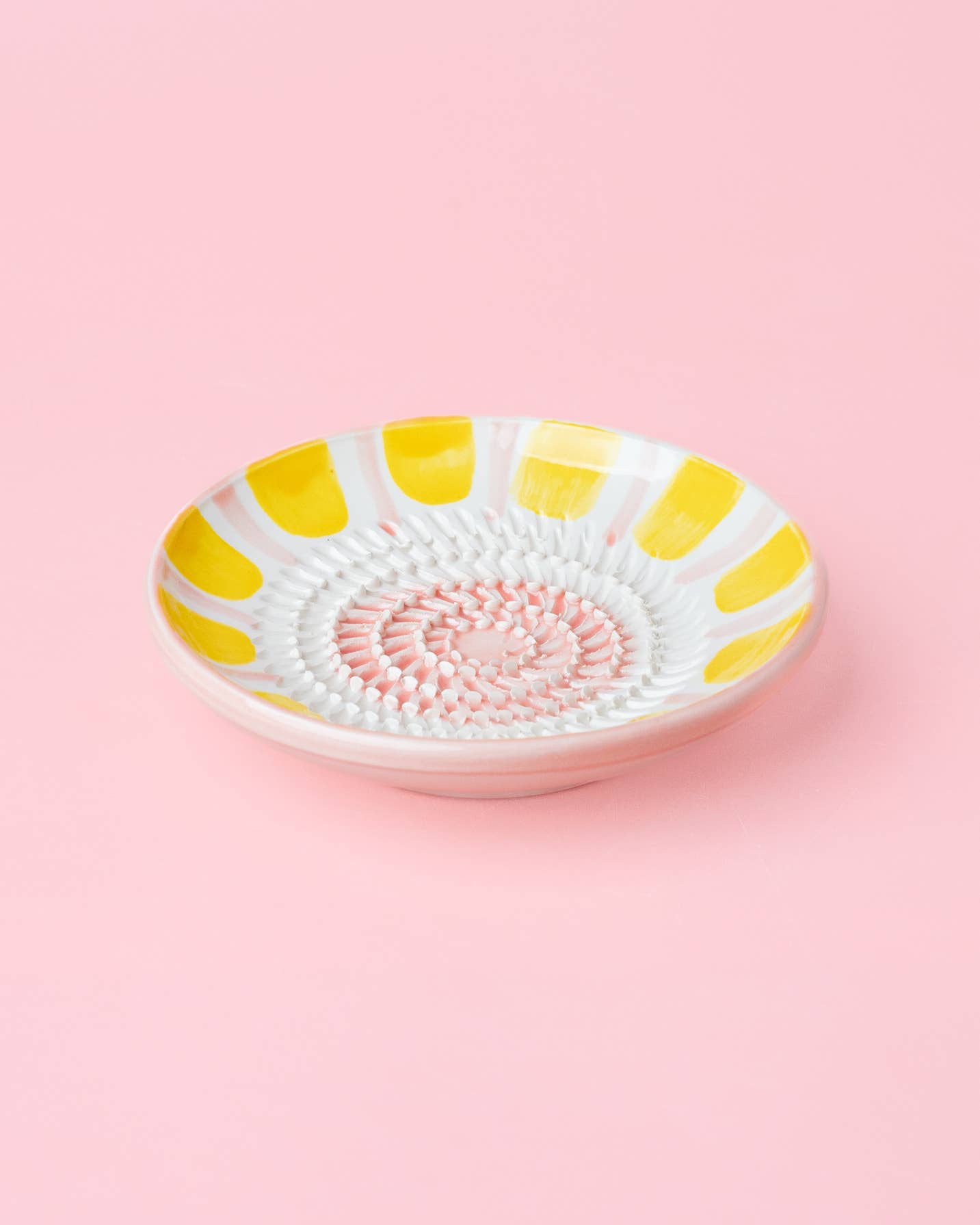 Small Ceramic Garlic Grater Plate — Valentina