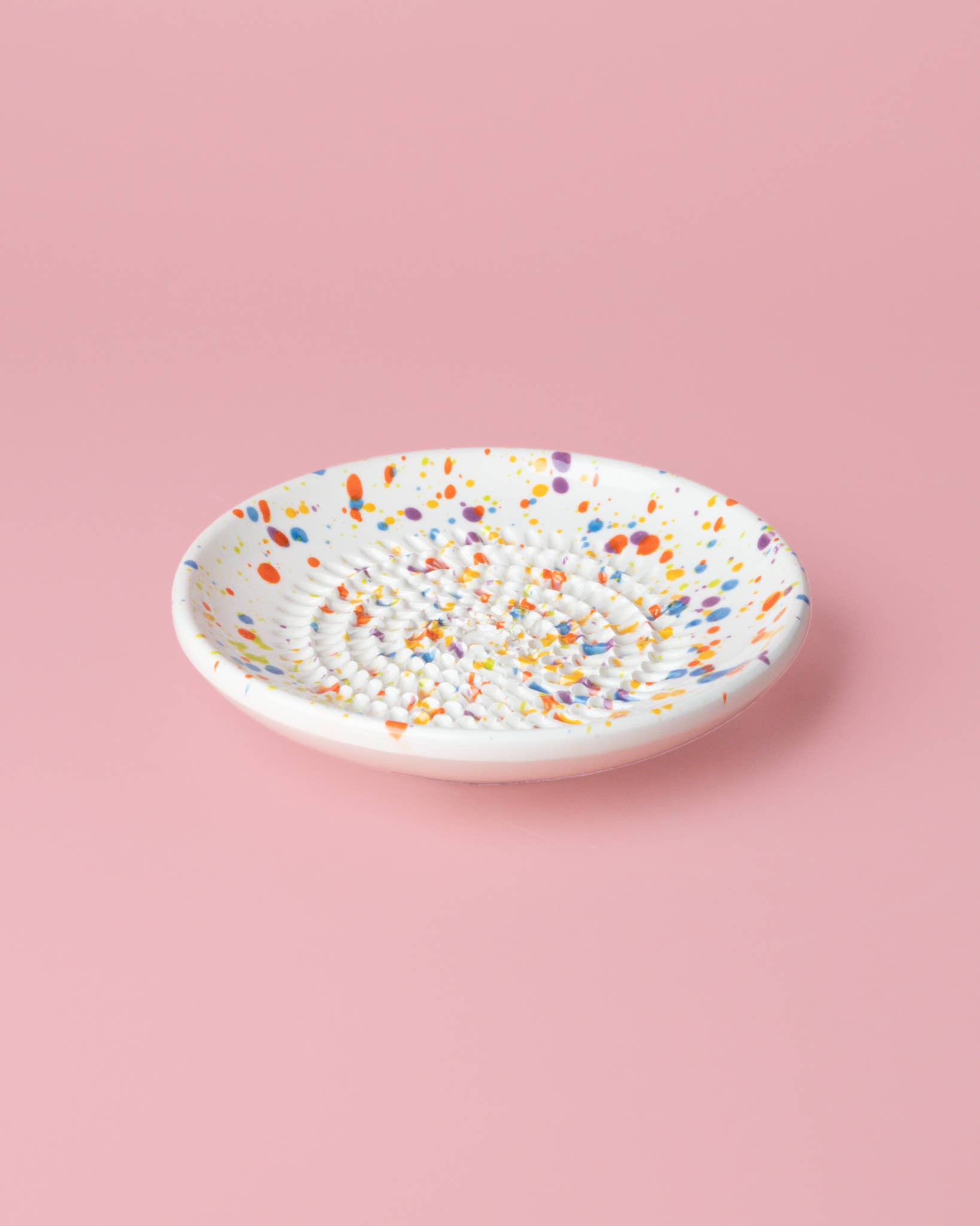 Small Ceramic Garlic Grater Plate — Carnaval
