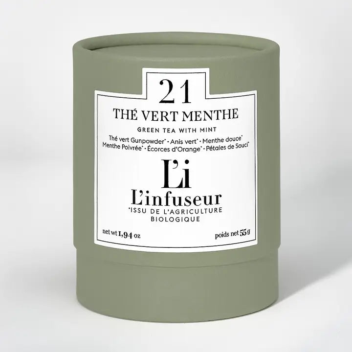 Green Mint Tea No.21 – Loose Leaf
