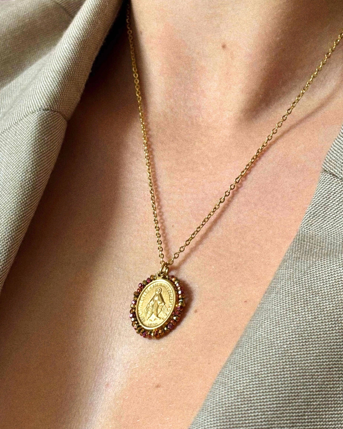 Santa Maria — Necklace Shiny Ocre