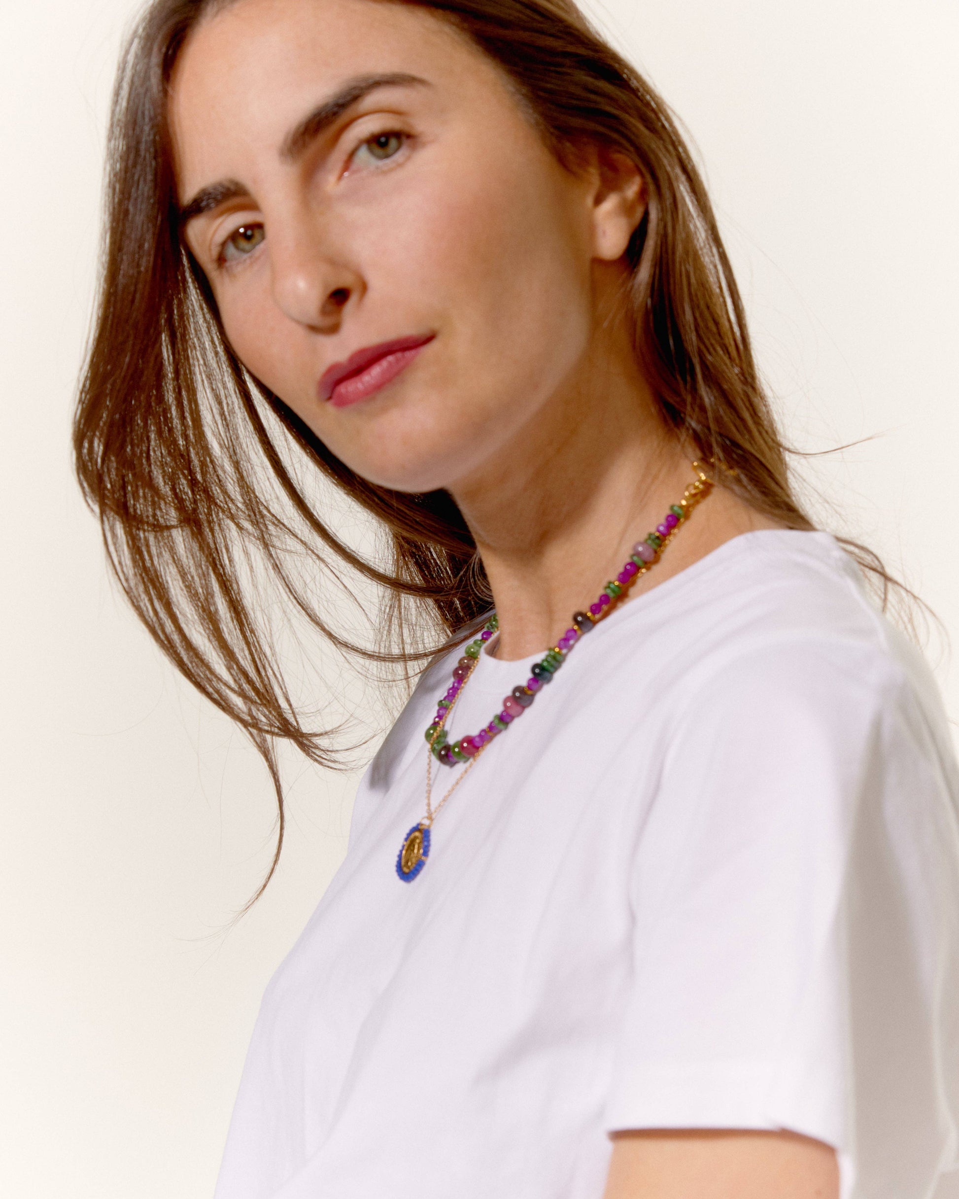 Santa Maria — Necklace Cobalt Blue