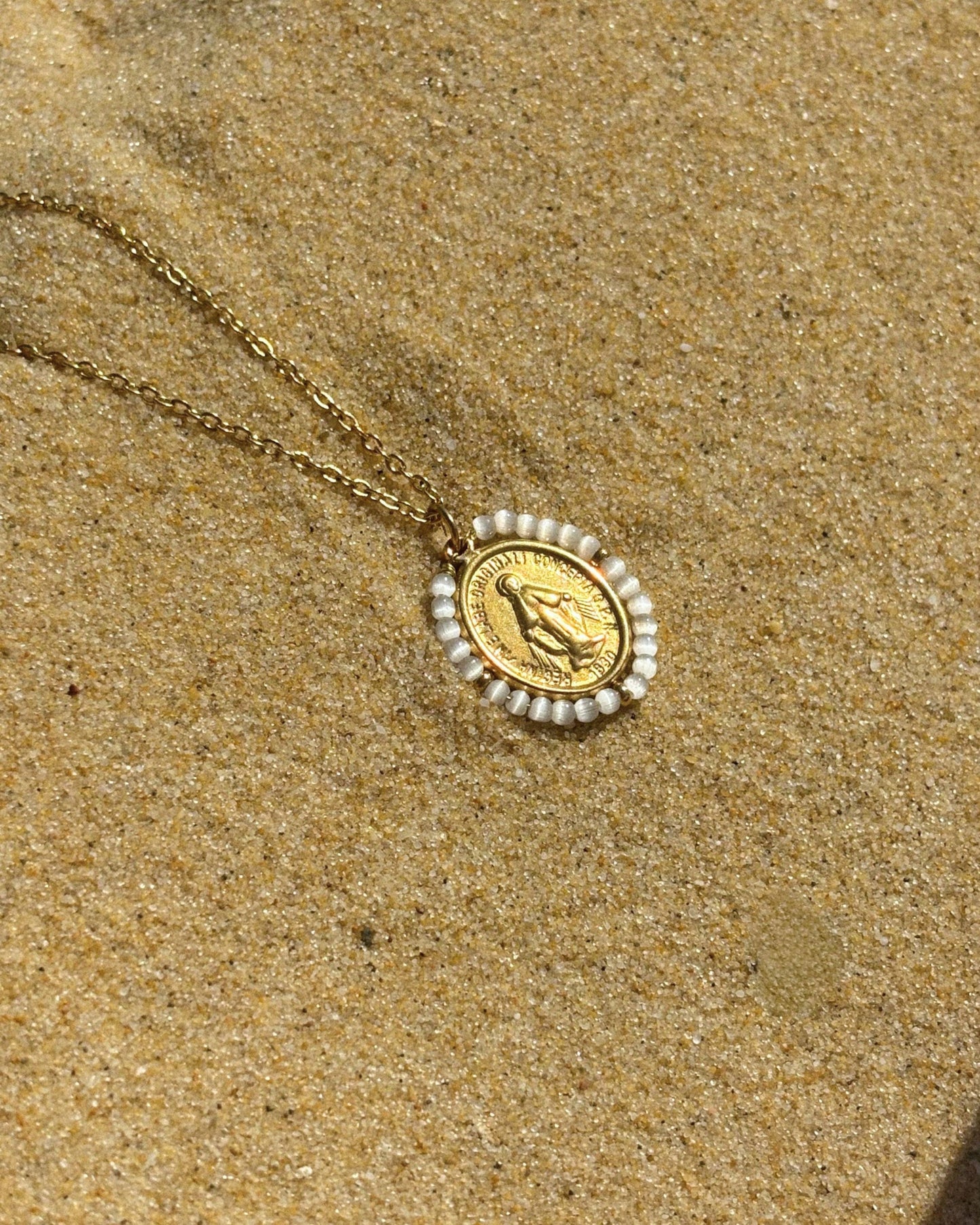 Santa Maria Precious — Necklace White