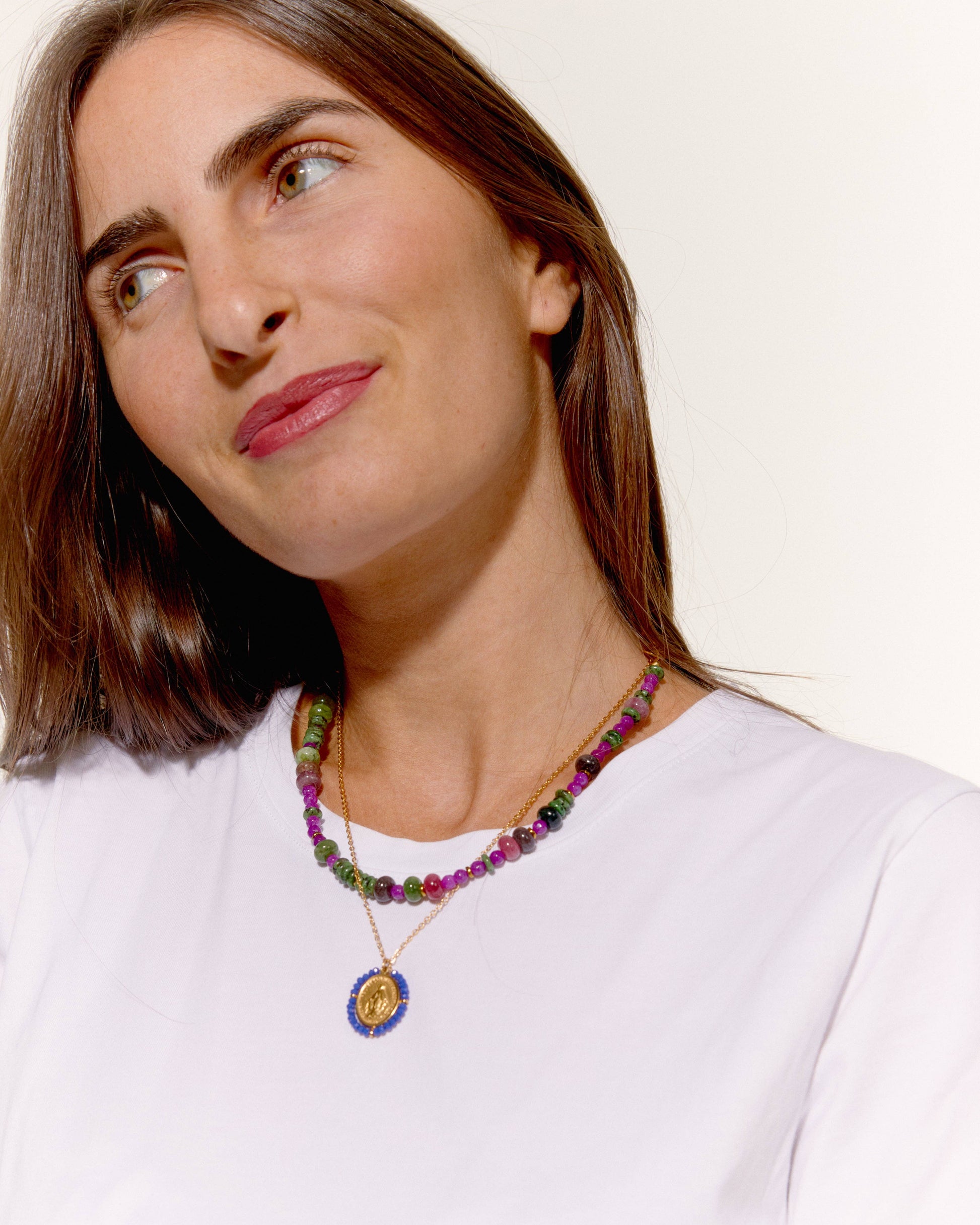 Santa Maria — Necklace Cobalt Blue