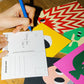 Postcards set of 6 (variation Illustrations)
