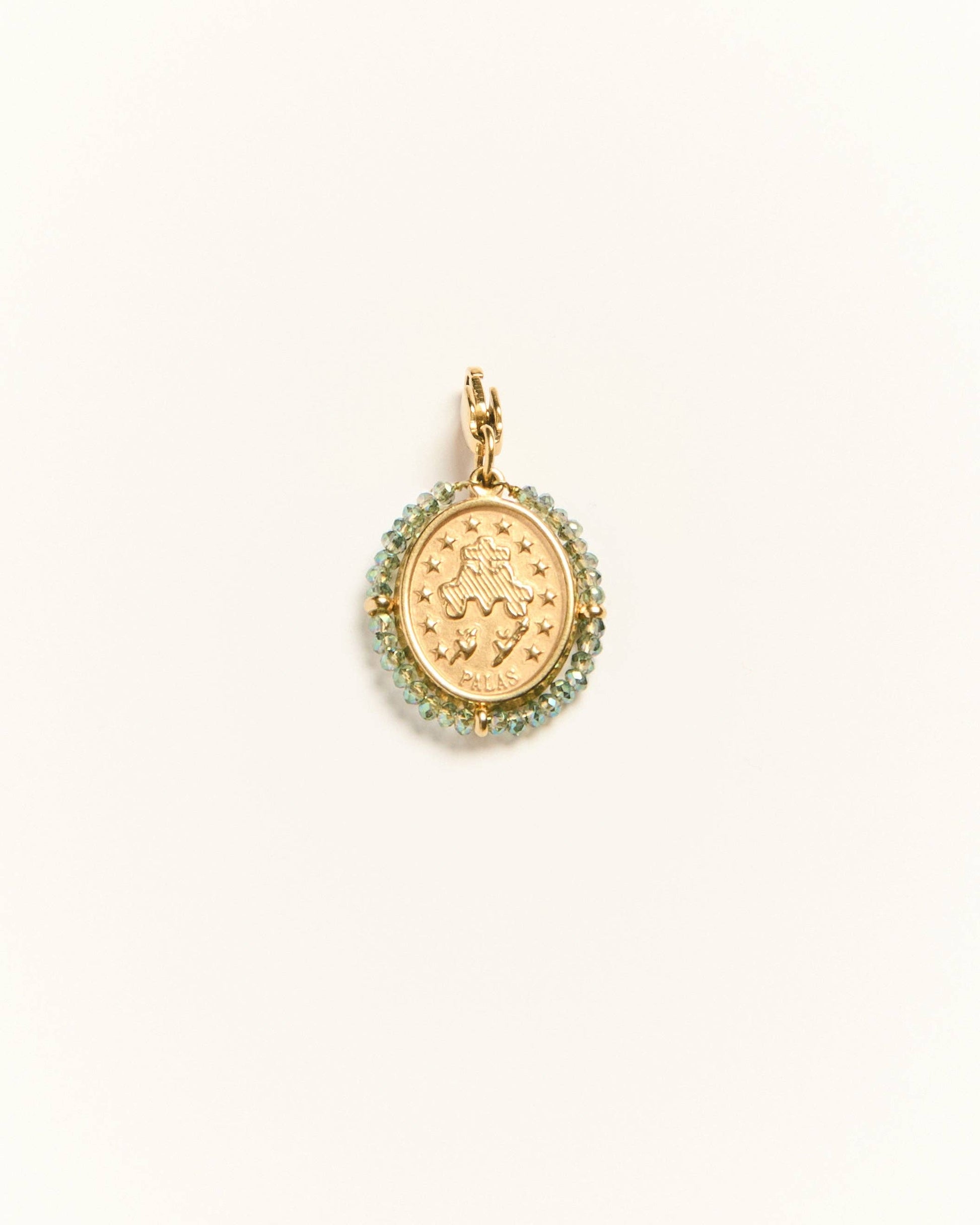 Santa Maria — Charm Shiny Light Blue
