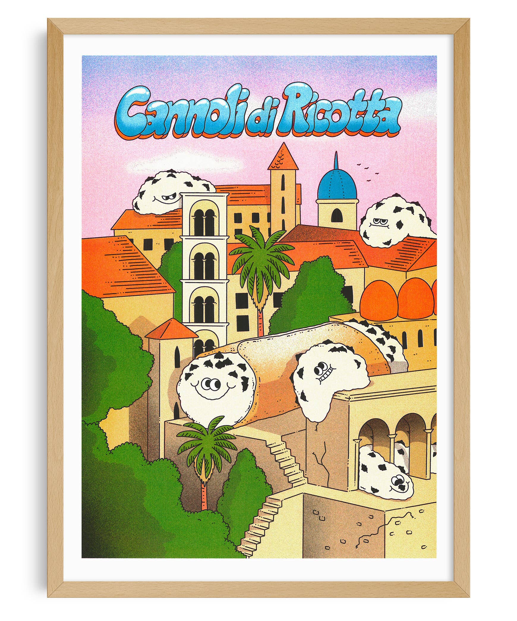 A3 Print - Ricotta Cannoli in Palermo - Lauren Martin