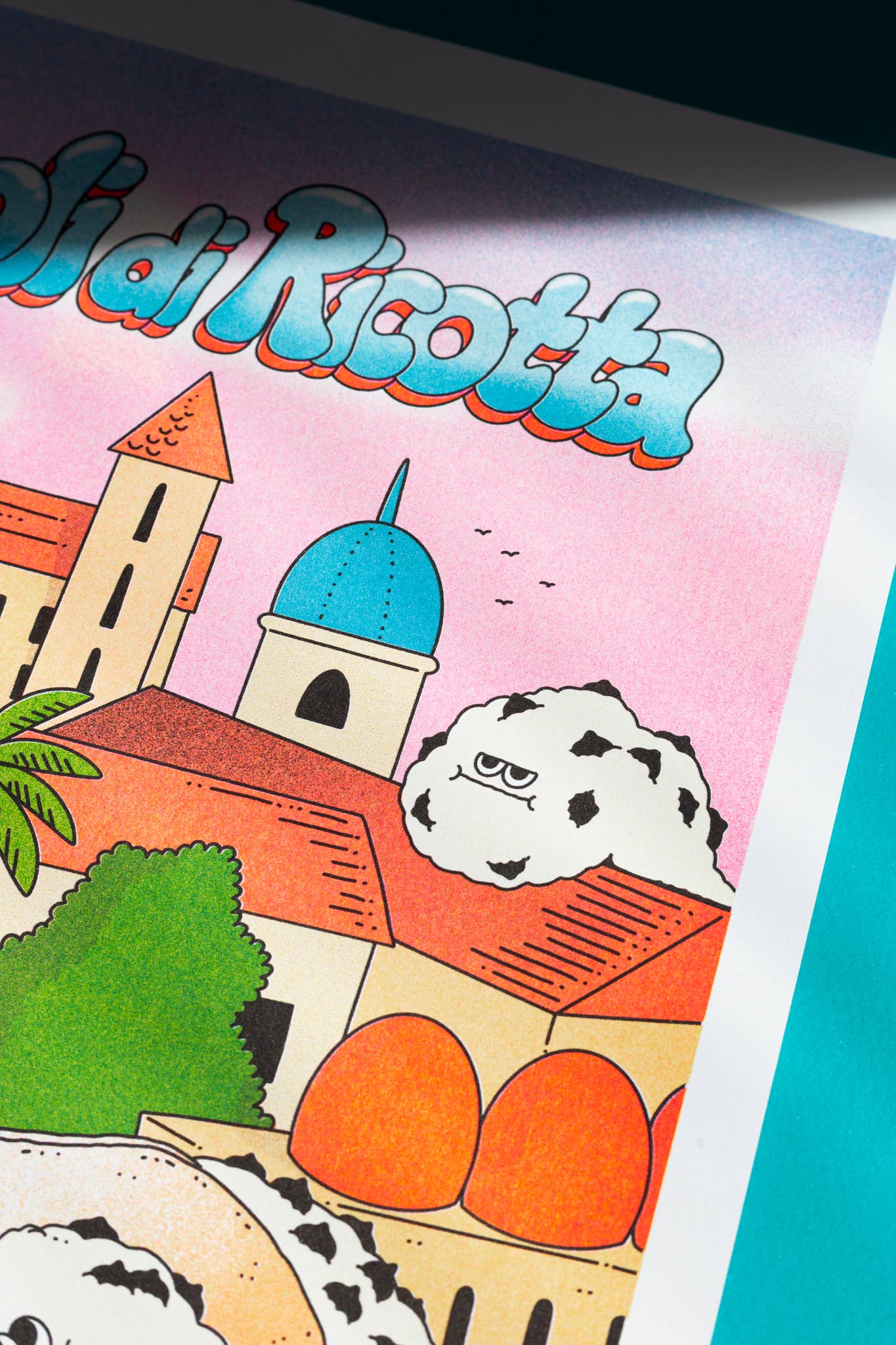 A3 Print - Ricotta Cannoli in Palermo - Lauren Martin