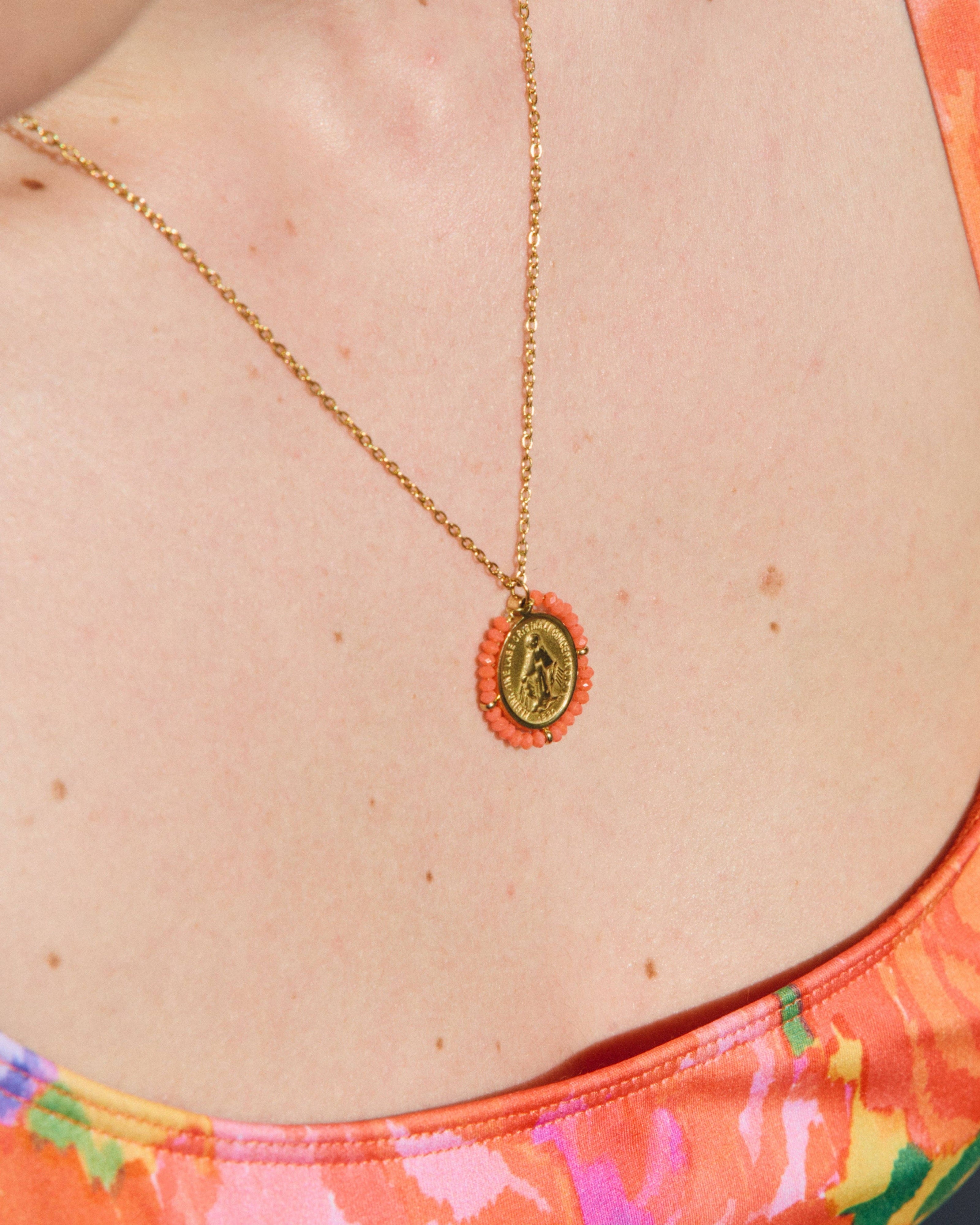 Santa Maria — Necklace Coral