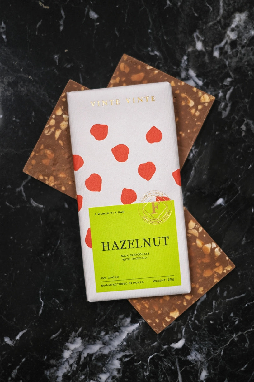 Éclats de chocolat au lait et noisettes