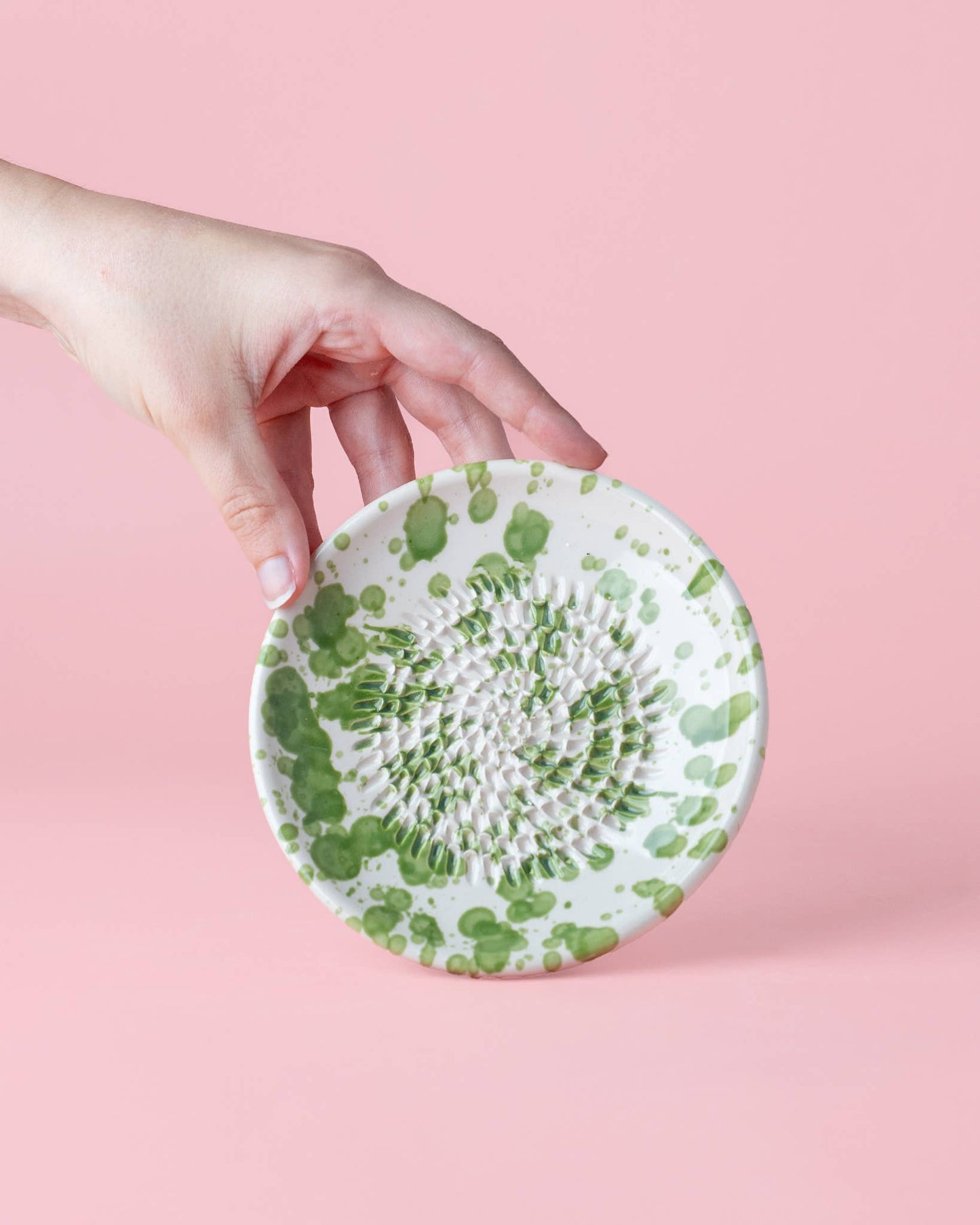 Small Ceramic Garlic Grater Plate — Musgo