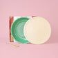 Ceramic Garlic Grater Set with Lid & Spoon