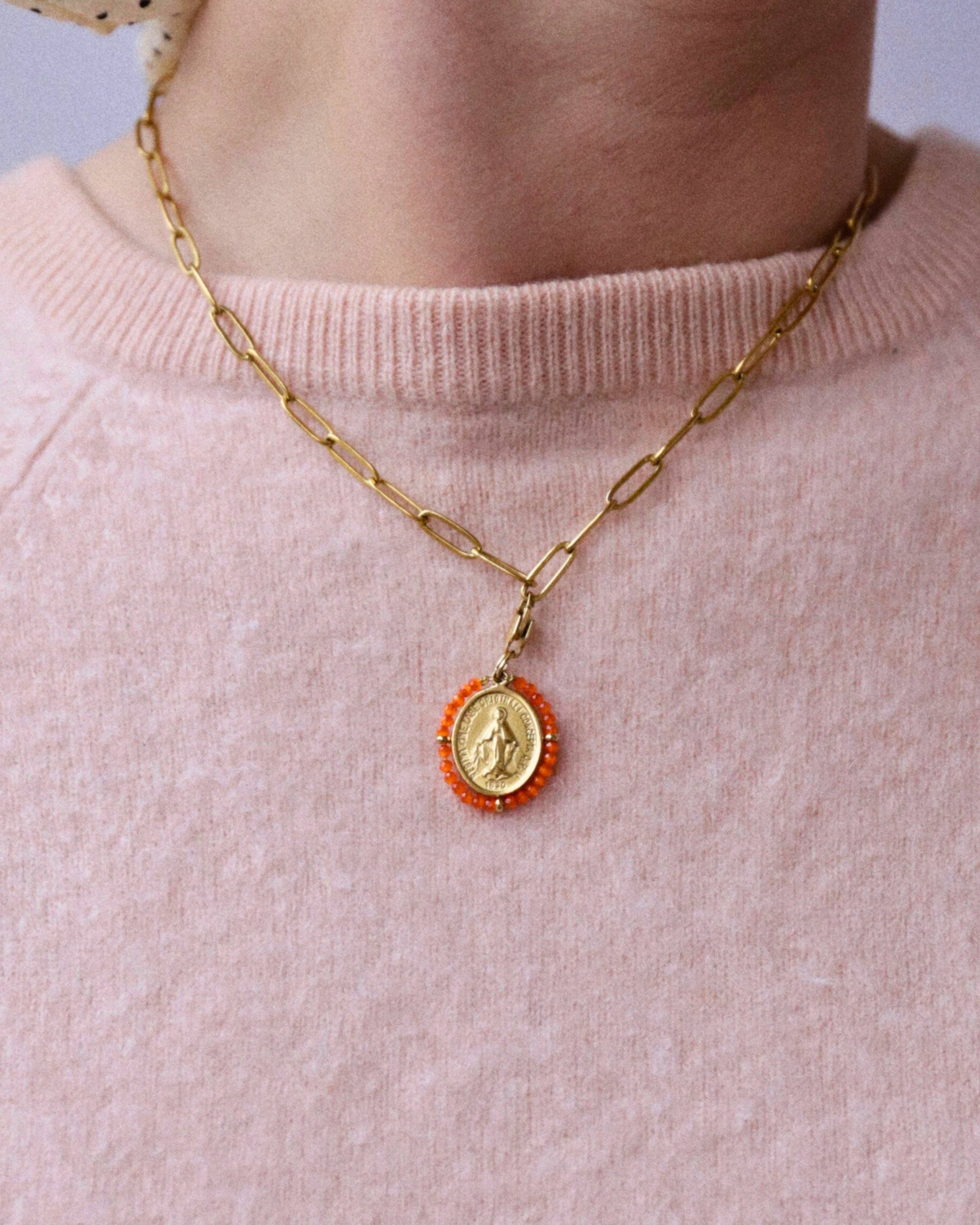 Santa Maria Precious — Charm Orange
