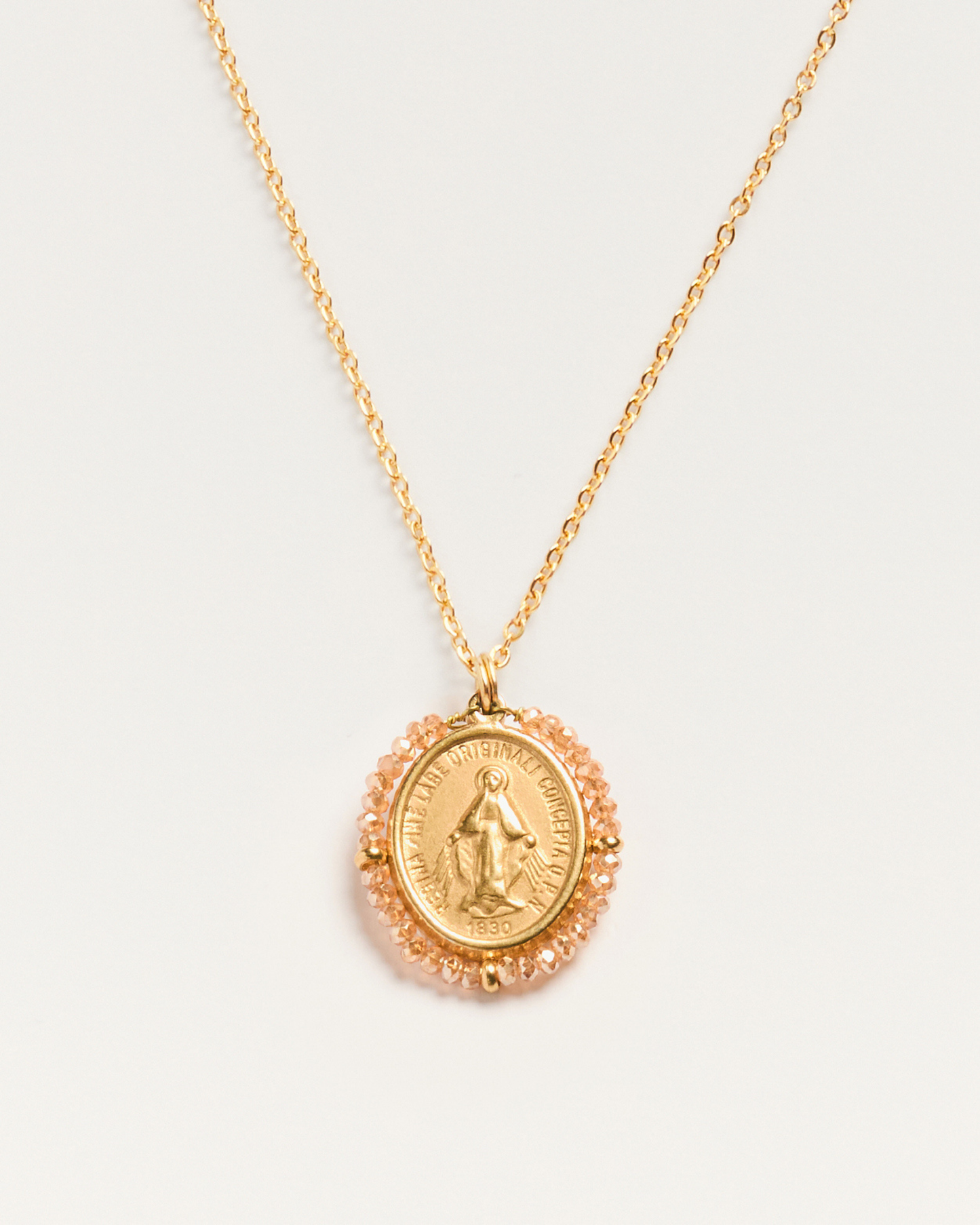 Santa Maria — Necklace Shiny Peach