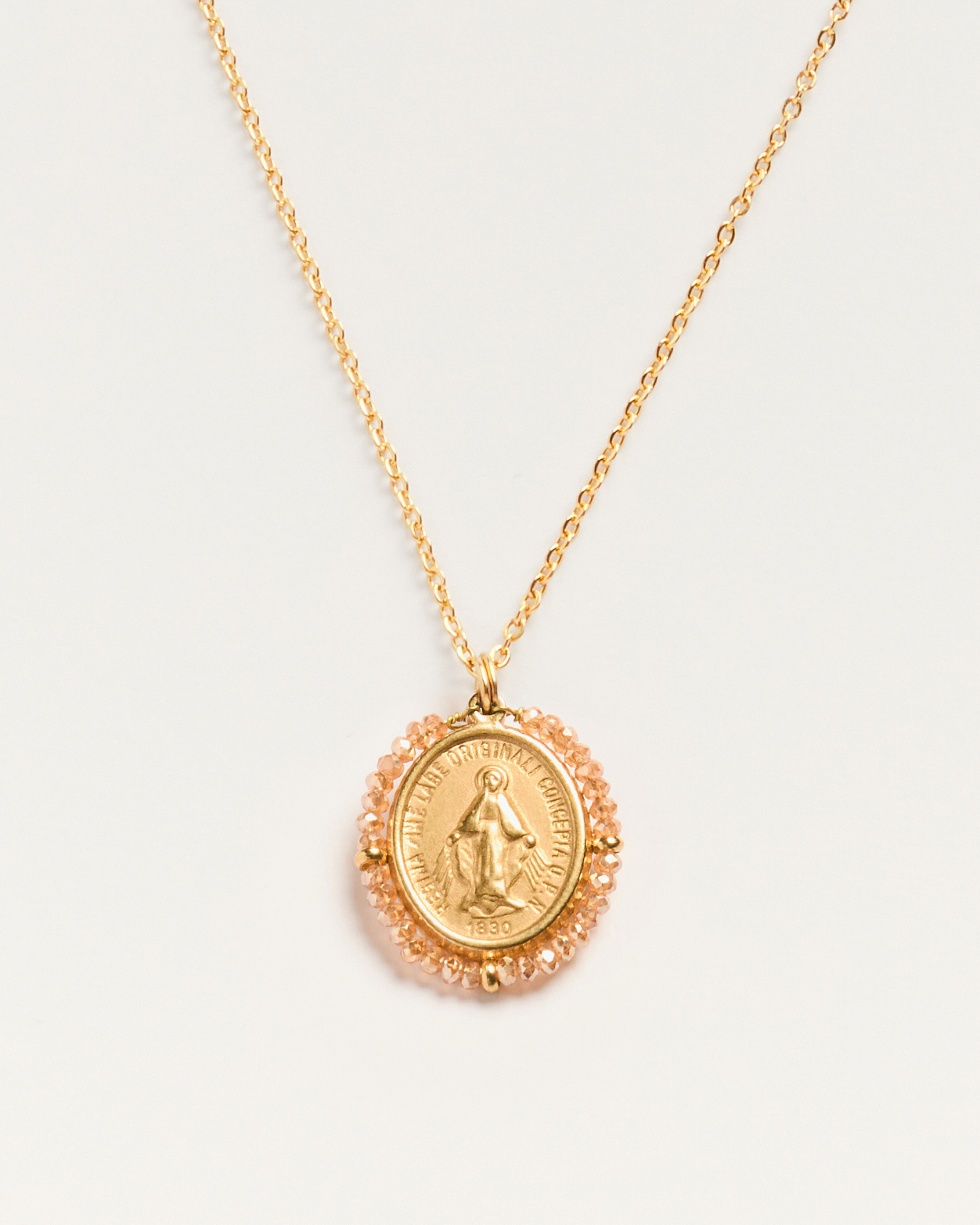 Santa Maria — Necklace Shiny Peach