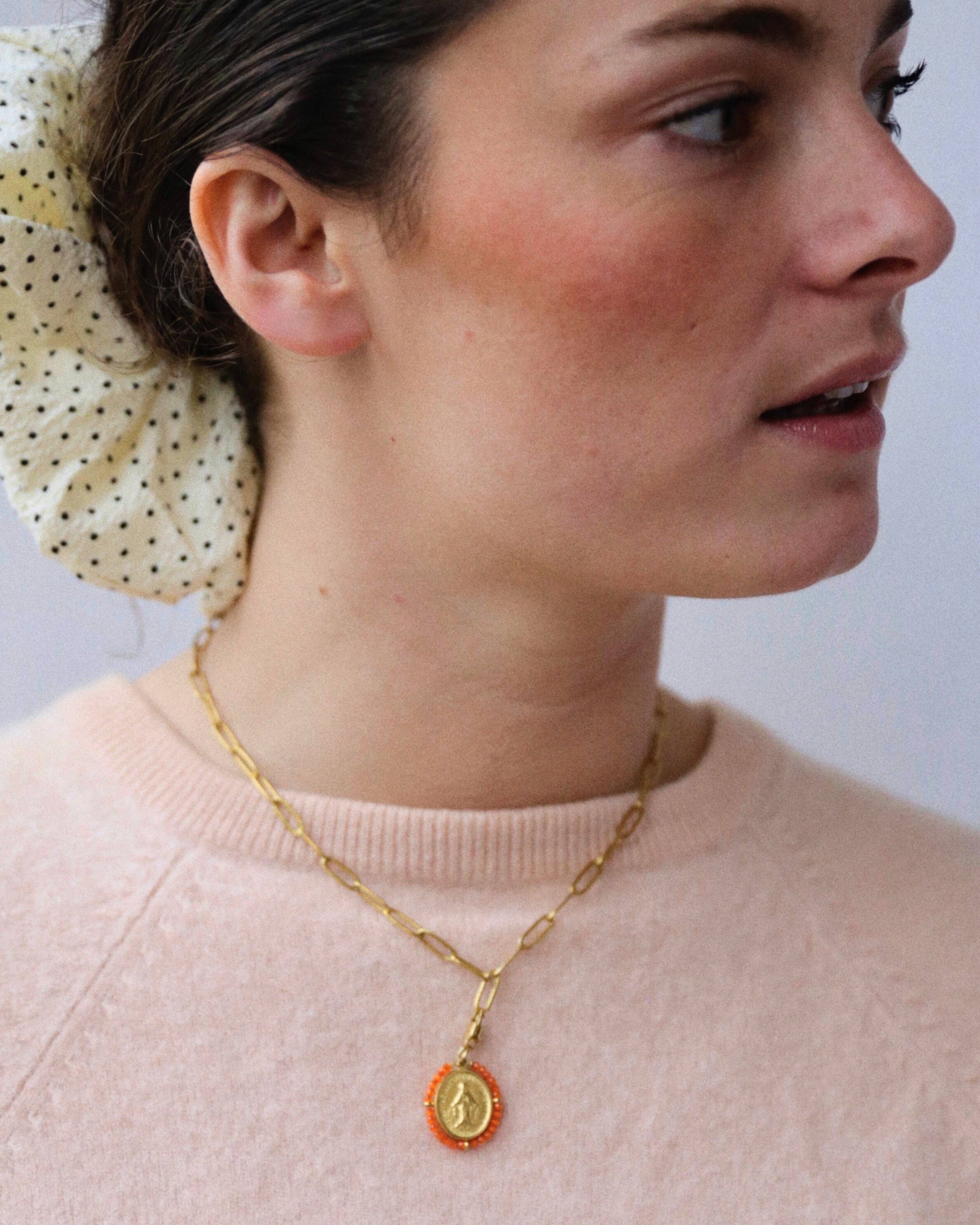 Santa Maria Precious — Charm Orange