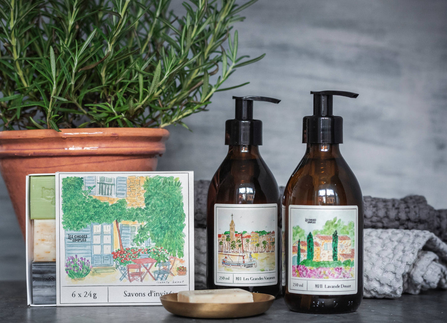 Gift Box with 6 Guest Soaps