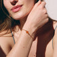 Bracelet Cruz Castelo — Orange