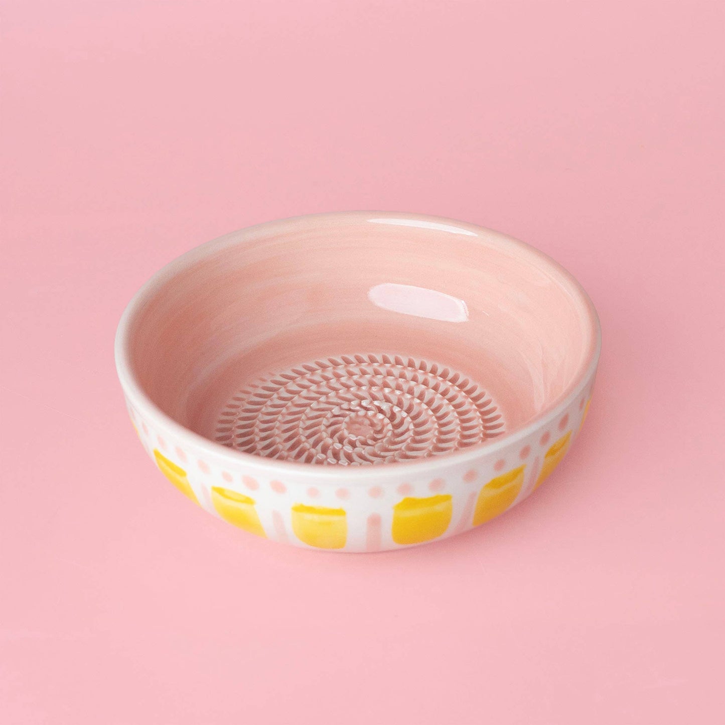 Medium Ceramic Garlic Grater Bowl — Valentina