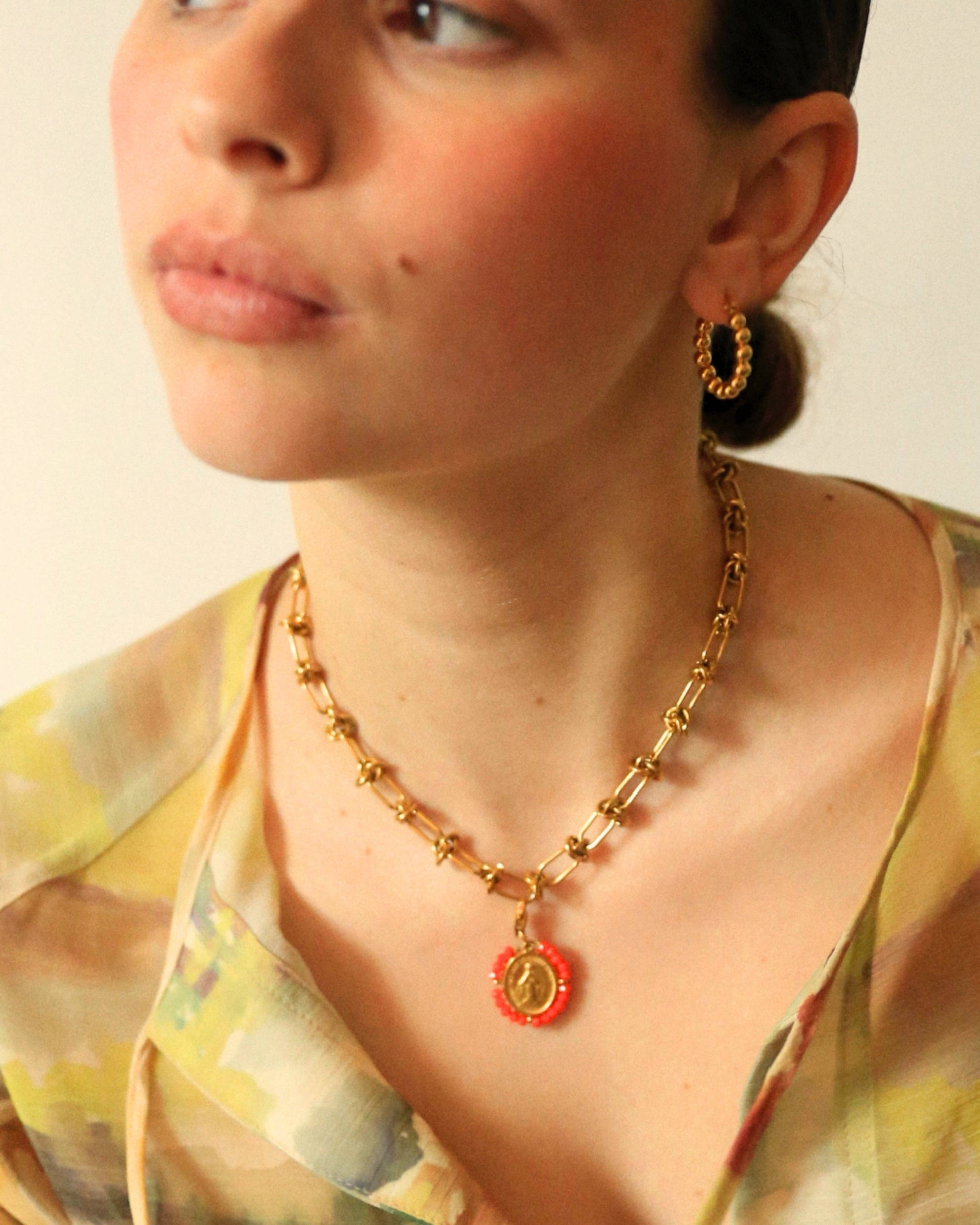 Celestine Hoop Earrings