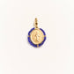 Santa Maria Precious — Charm Klein Blue