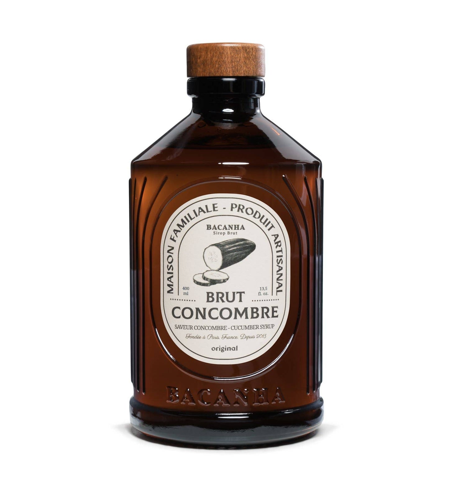 Raw Cucumber Syrup - 400ml - 13,5 Fl. oz.