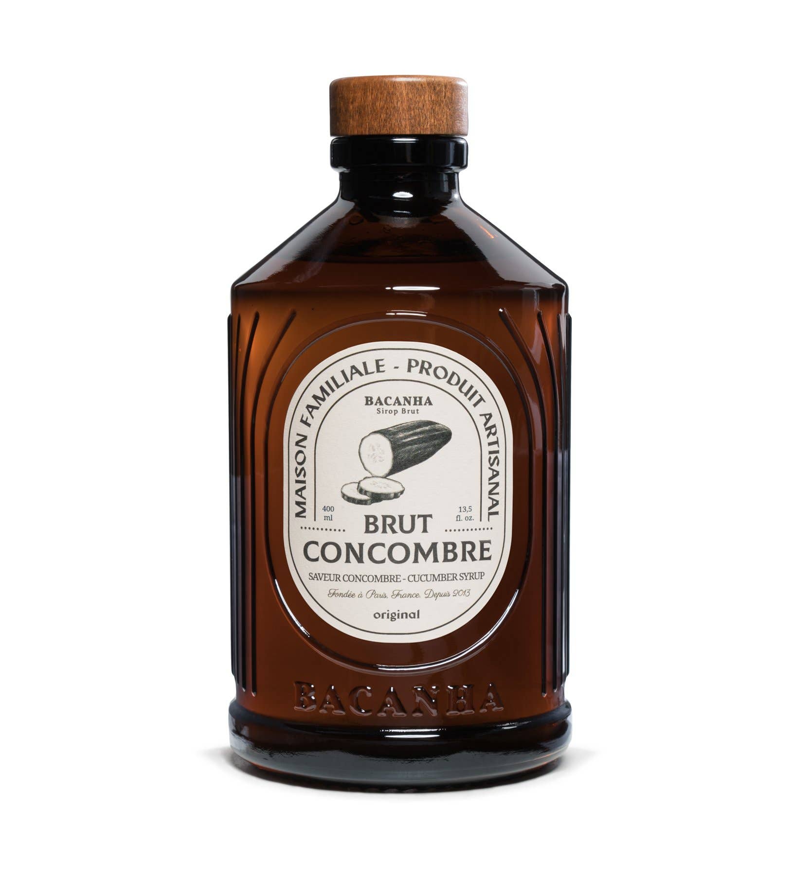 Raw Cucumber Syrup - 400ml - 13,5 Fl. oz.
