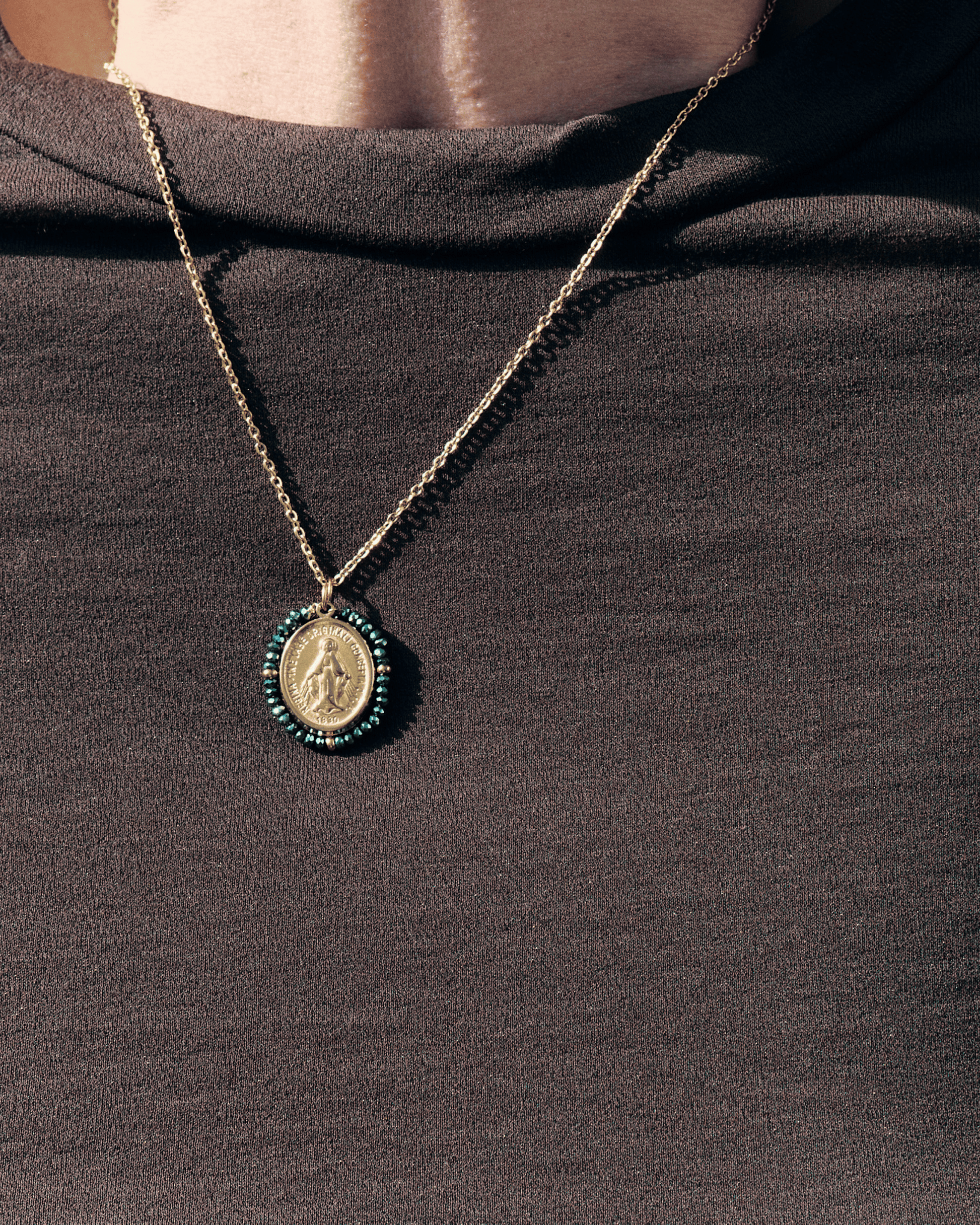 Santa Maria — Necklace Shiny Azul