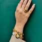 Coeur Jade — Heart-shaped dangle charm in Jade
