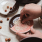 Small Ceramic Garlic Grater Plate — Chocolate