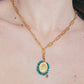 Santa Maria — Charm Cerulean Blue