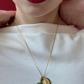 Coeur Jade — Heart-shaped dangle charm in Jade