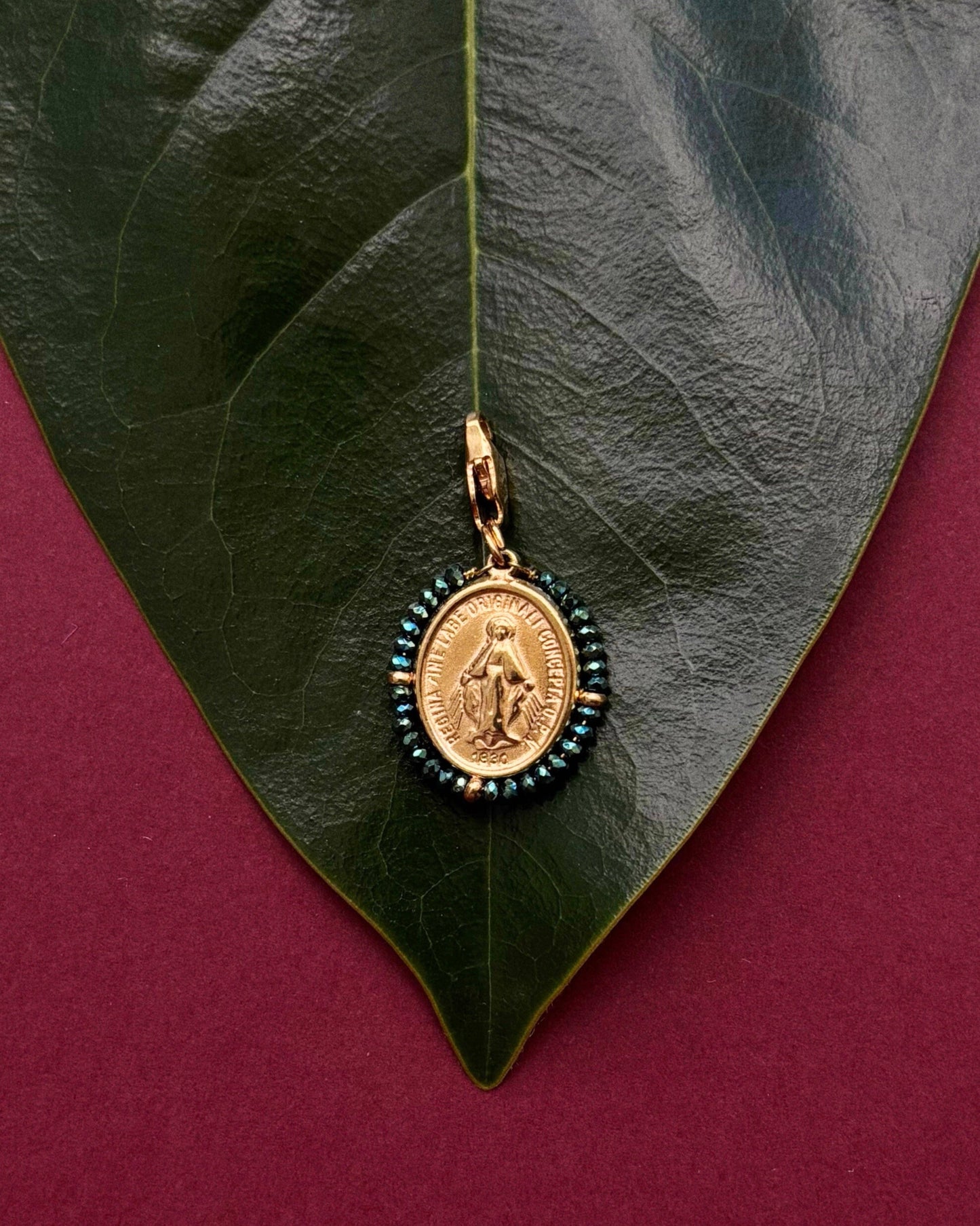 Santa Maria — Charm Shiny Azul