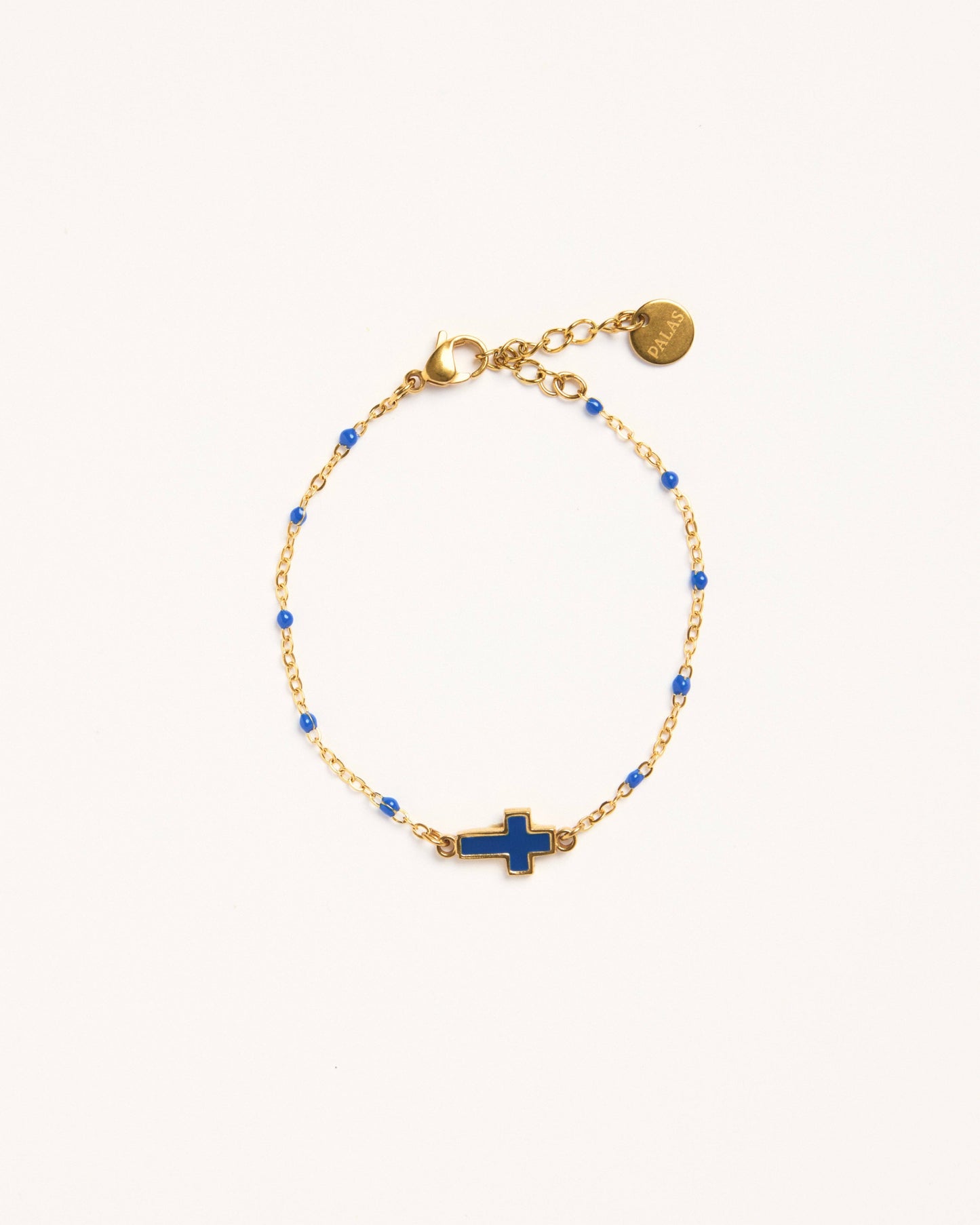 Bracelet Cruz Castelo — Azul