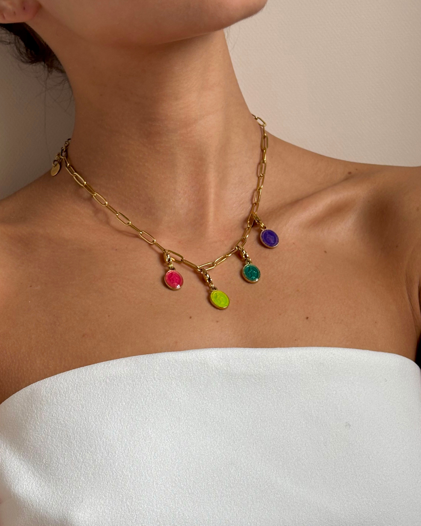Ludmilla — Choker & Charms Set